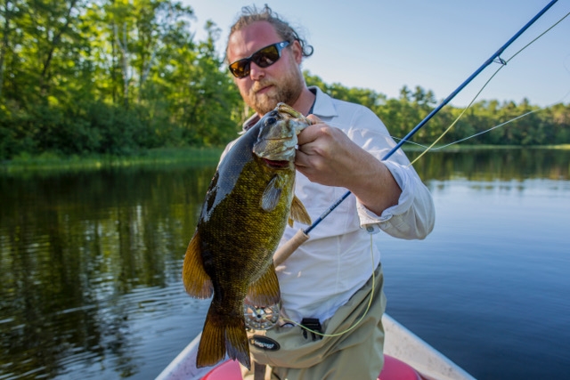 Smallmouth Bass Under a Float in Wisconsin #short – The Minimalist ...